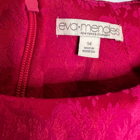 Eva mendes 14 pink formal dress - Picture 4 of 6